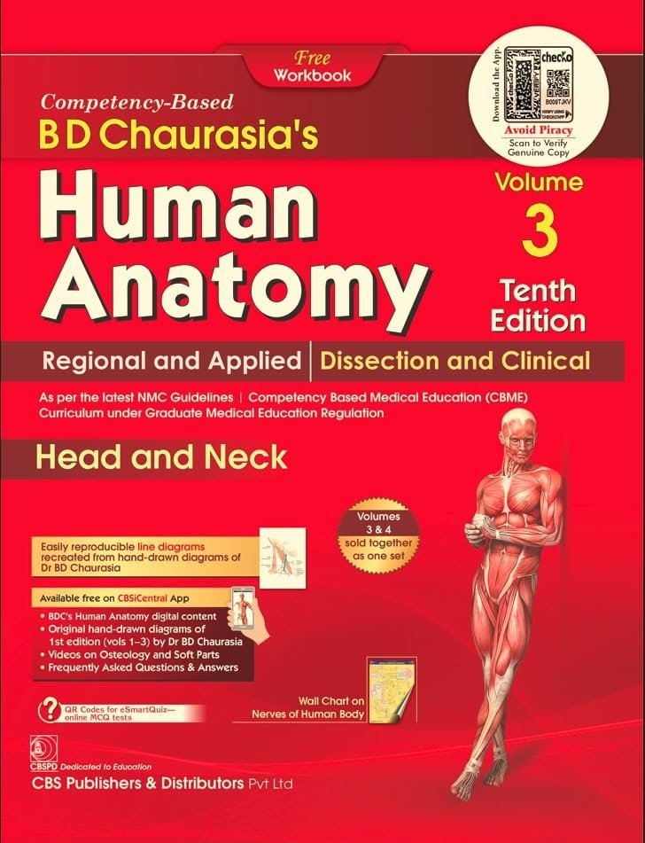 bd chaurasias human anatomy 9ed 4 vol set (pb 2025) bd chaurasias human anatomy 9ed 4 vol set (pb 2025)